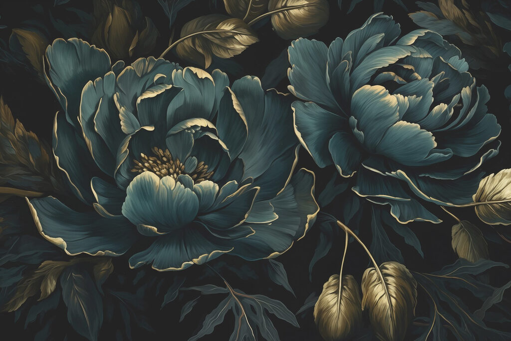 Květ za soumraku — celý design