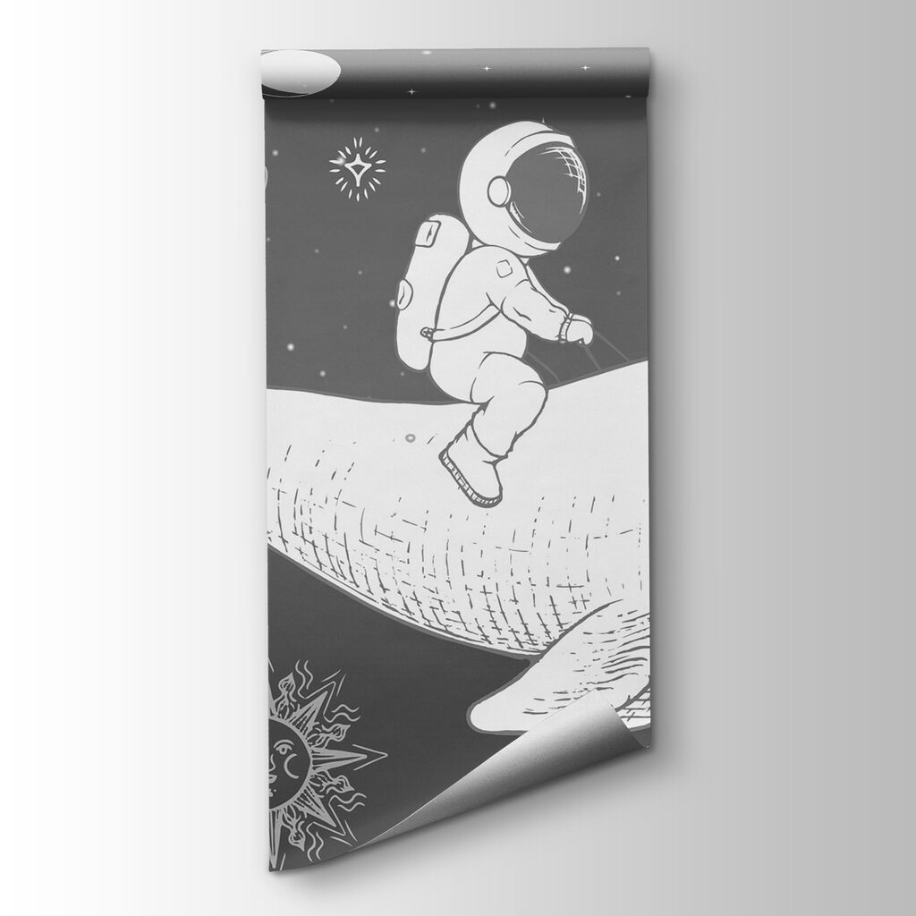 Astronaut na vesmírné velrybě — zobrazení produktu