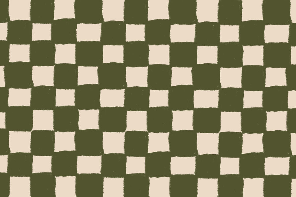 Nepravidelná šachovnice — celý design