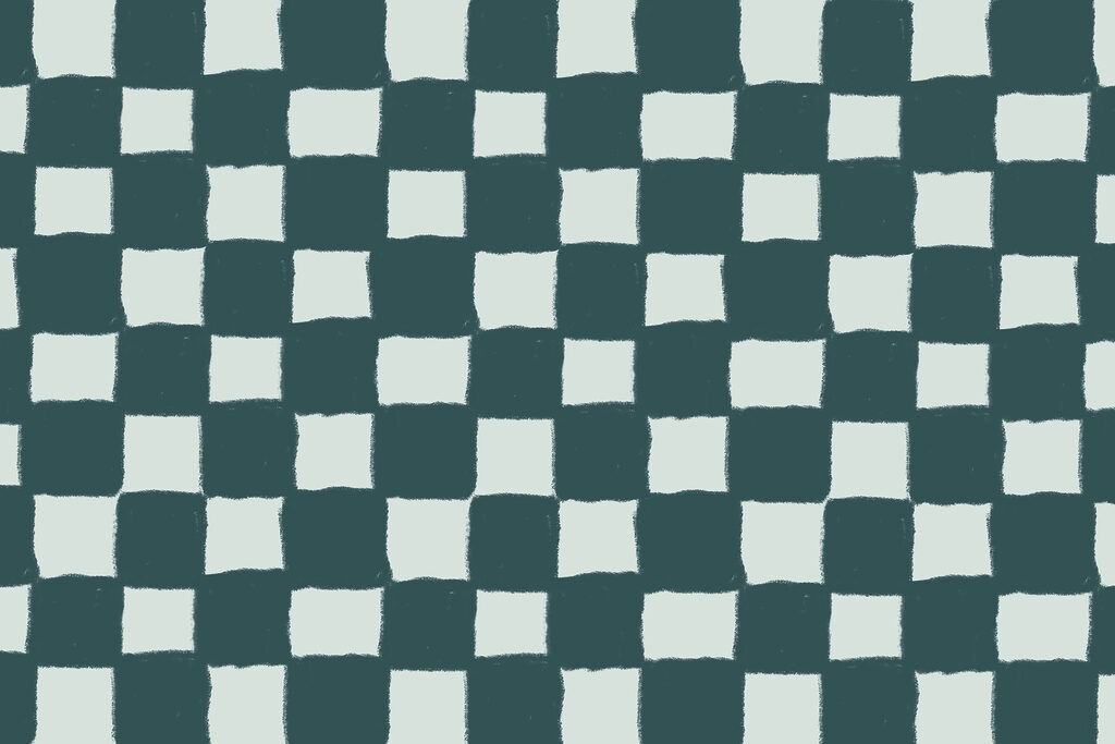 Nepravidelná šachovnice — celý design