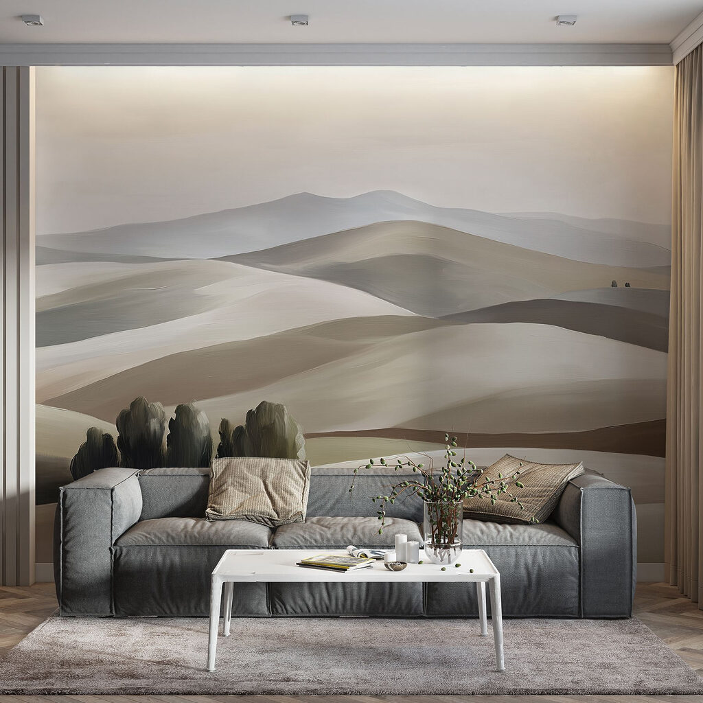 Stromy mezi pahorky — interiér 3