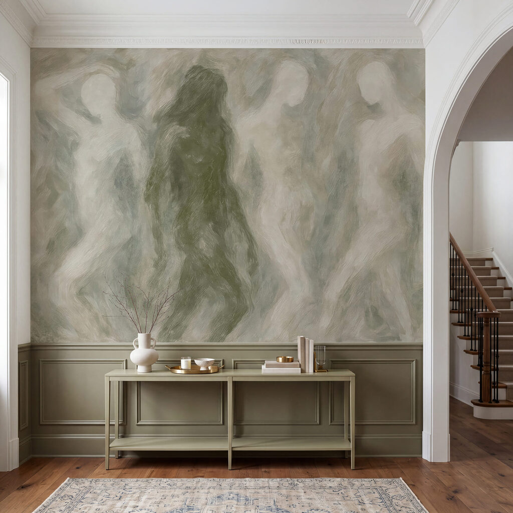 Jemné lidské siluety — interiér 3