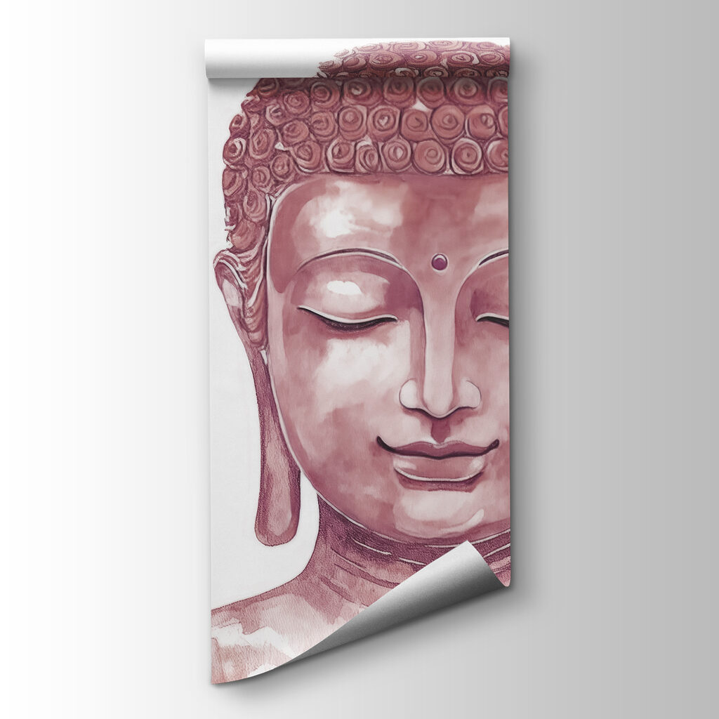 Buddha mezi plnými květy — zobrazení produktu