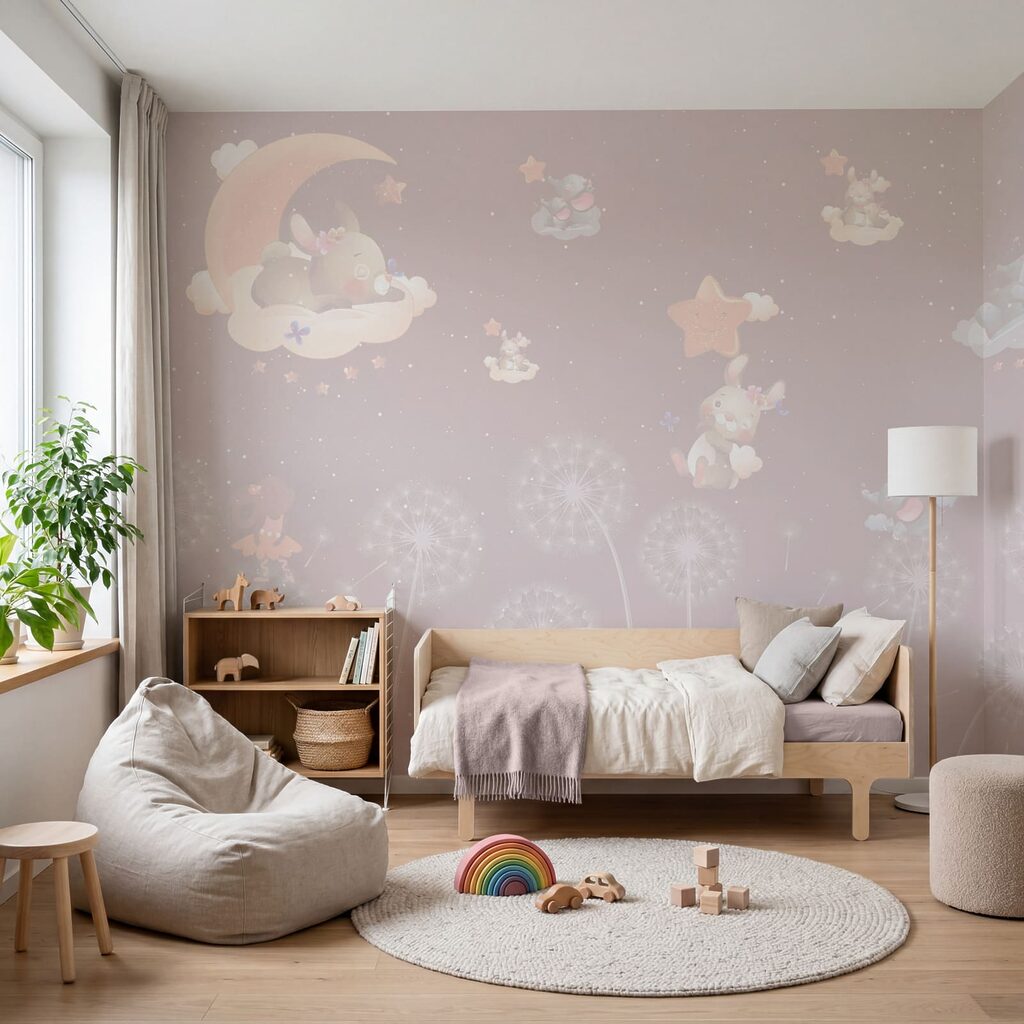 Snová zvířata nad pampeliškami — interiér 2