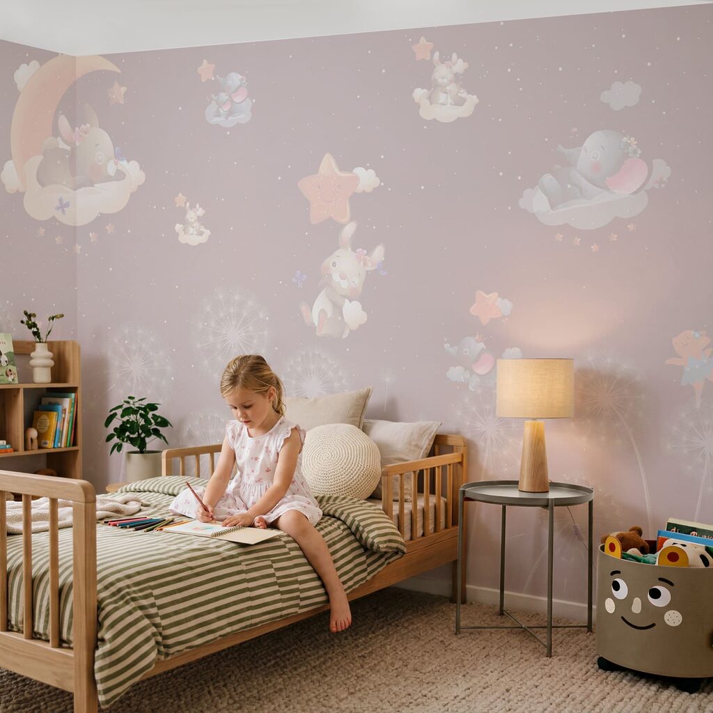 Snová zvířata nad pampeliškami — interiér 3