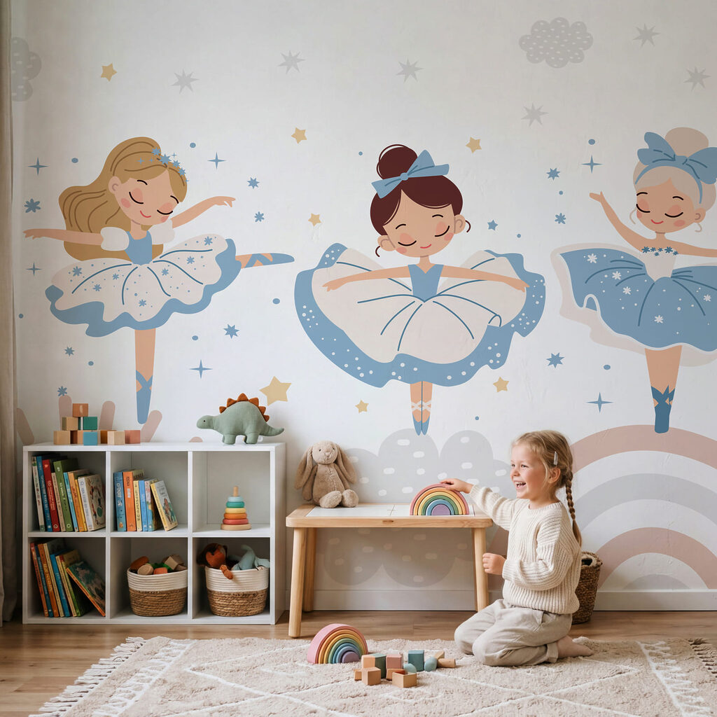 Baletky nad duhou — interiér 3