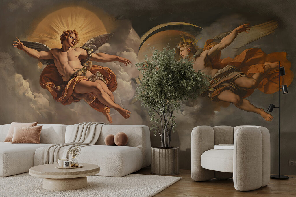 Andělé mezi mraky — interiér 2