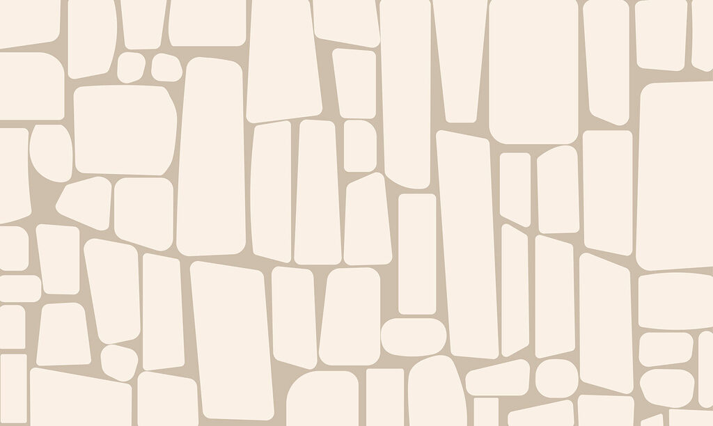 Zaoblená mozaika — celý design