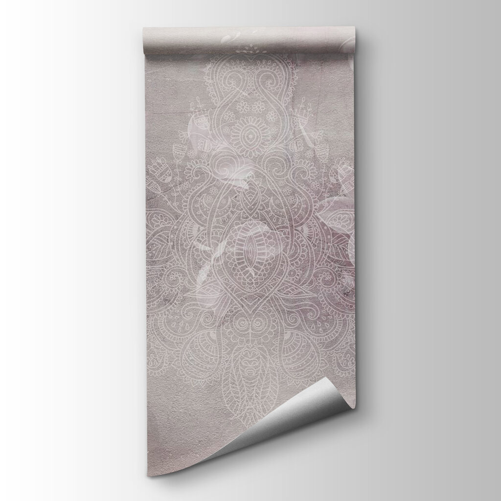 Světlé květy mezi ornamenty — zobrazení produktu