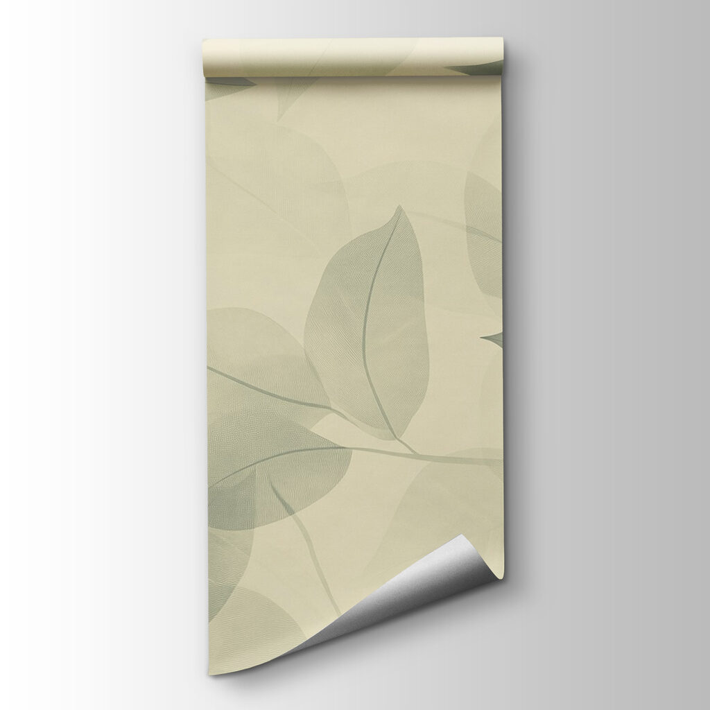 Průsvitné listy se překrývají — zobrazení produktu