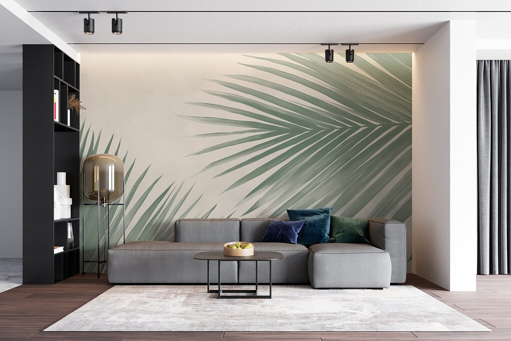Dva palmové listy — interiér 4