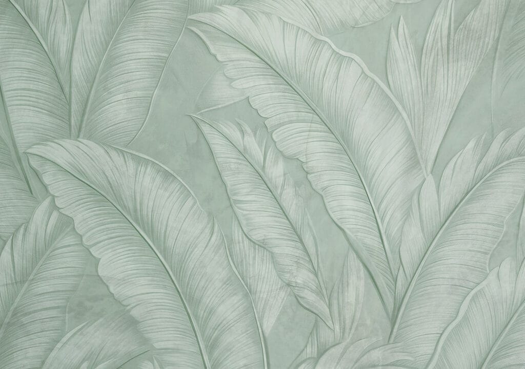 Zakřivené žilky v šedi — celý design