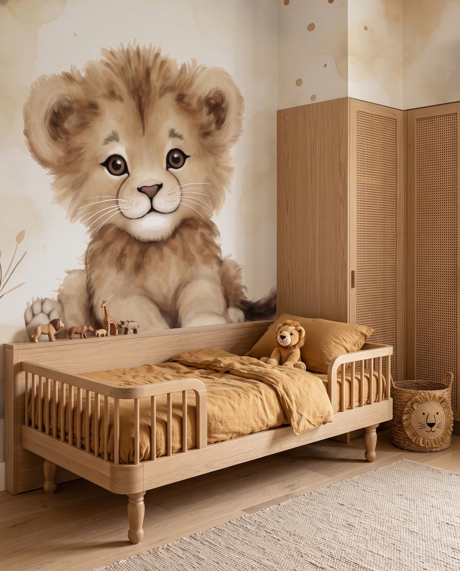 Lvíče mezi trávami — interiér 2